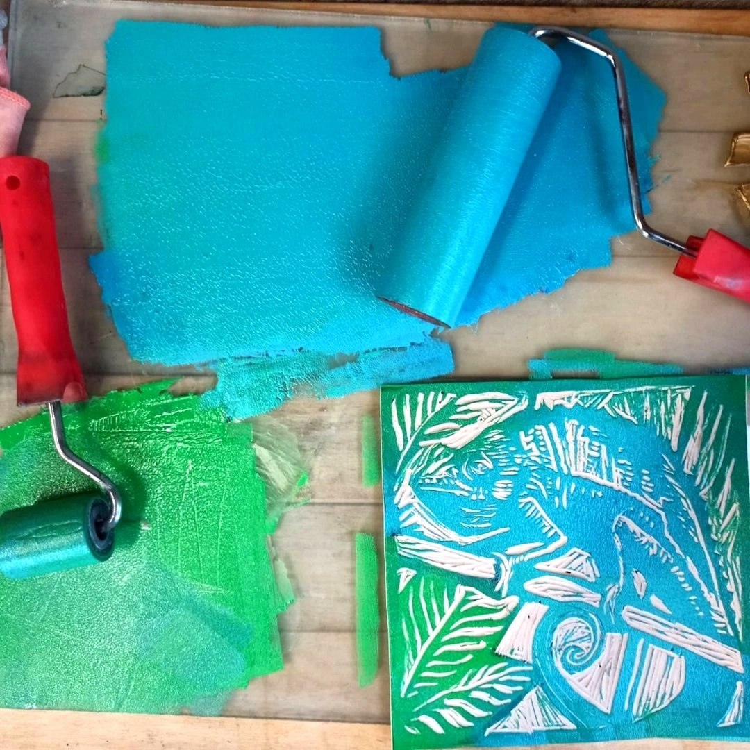 Мастер-класс «Линогравюра + печать на шоппере»