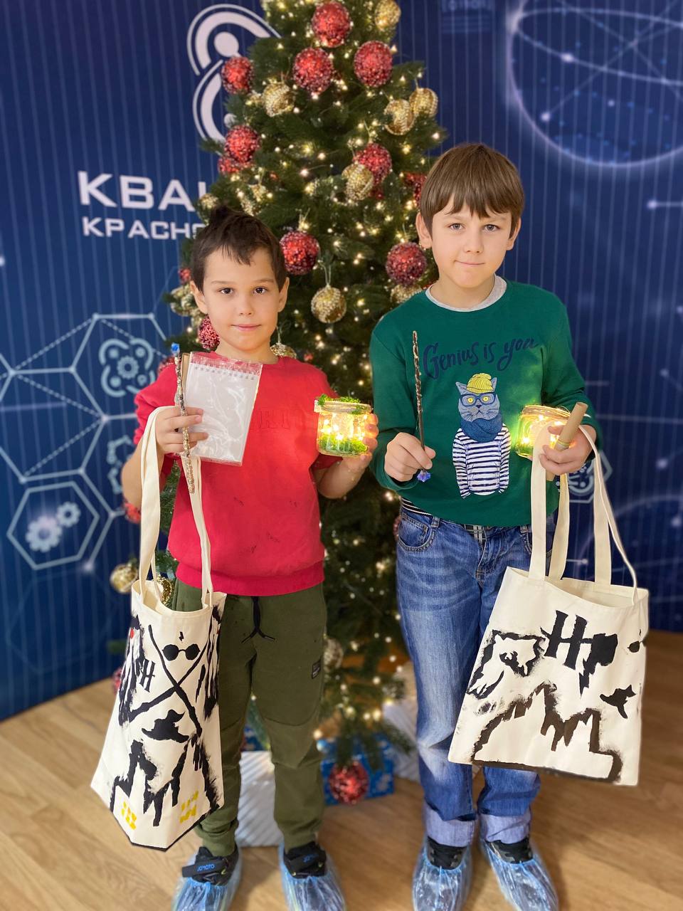 Запись на елку в стиле школы волшебства