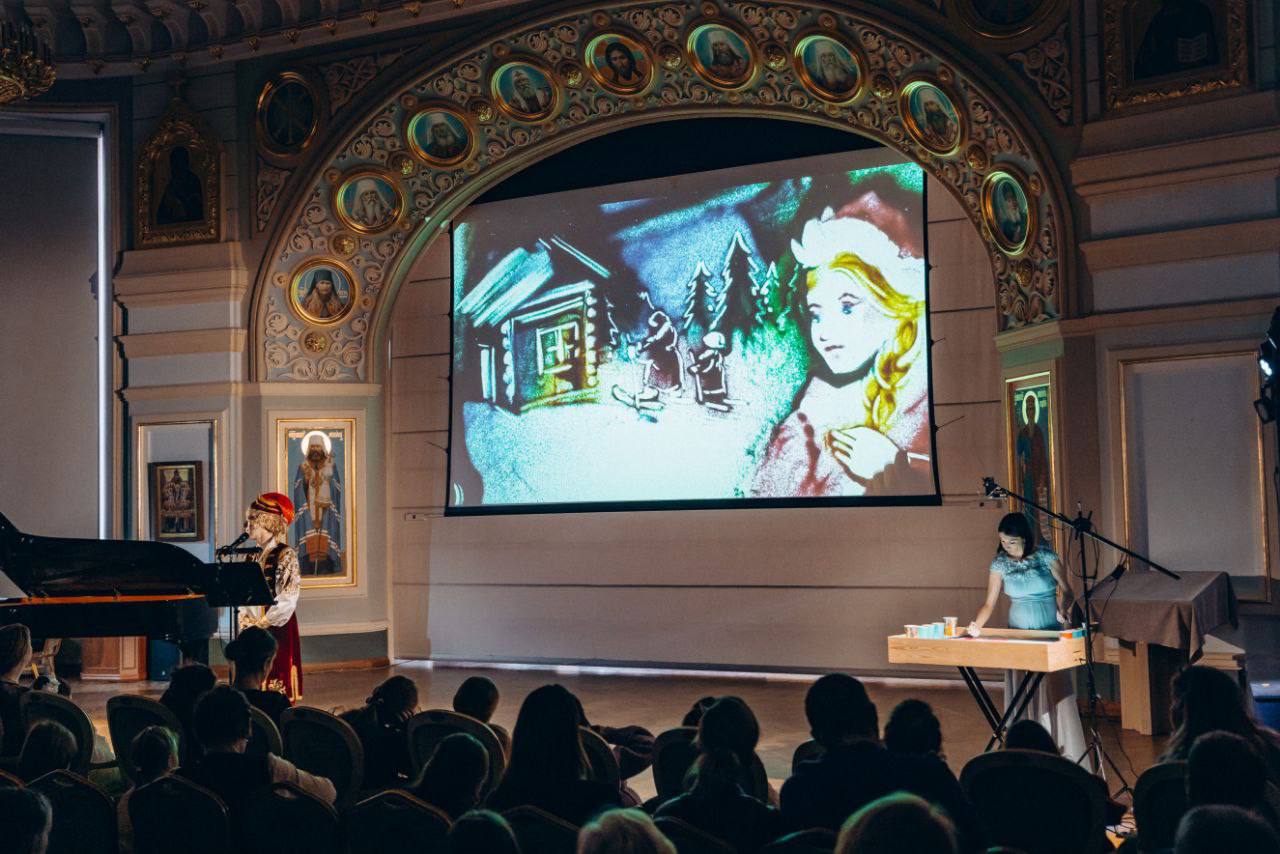 Музыкальная сказка с песочной анимацией «Мороз Иванович»