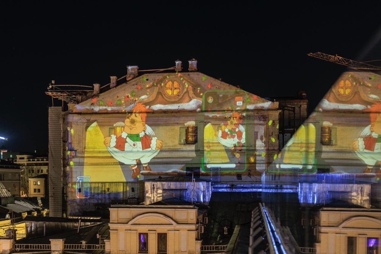 Мэппинг от dreamlaser