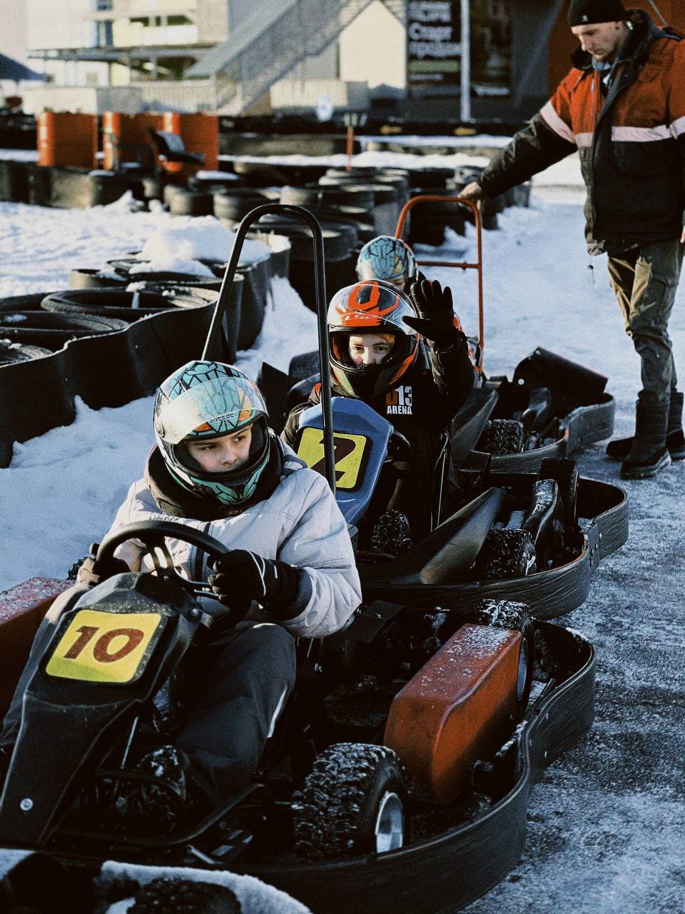 Необычный зимний экстрим