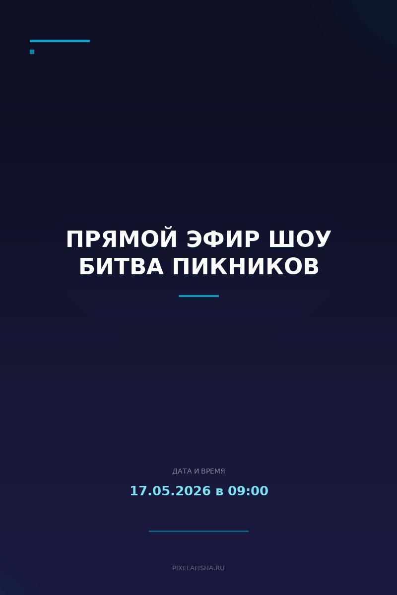 Прямой эфир шоу Битва пикников