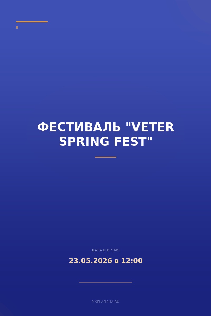 Фестиваль "Veter Spring Fest"