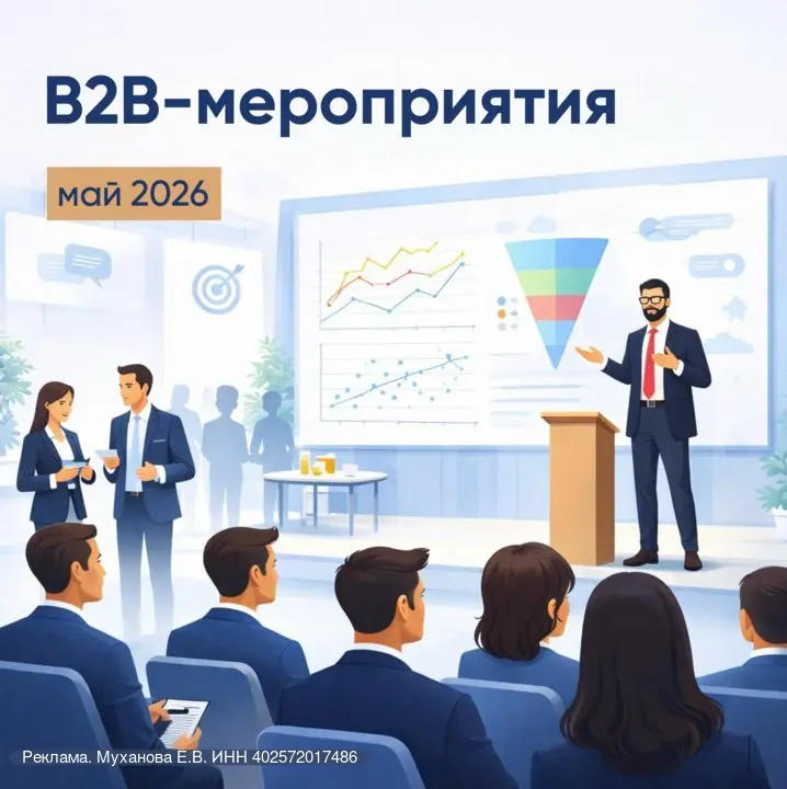 Подборка мероприятий по B2B-маркетингу и продажам
