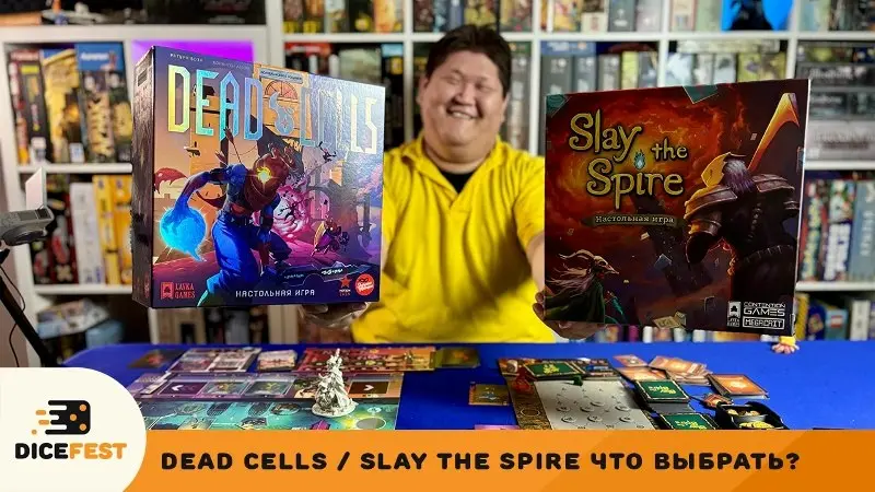 Обзор-сравнение настольных рогаликов Dead Cells и Slay the Spire