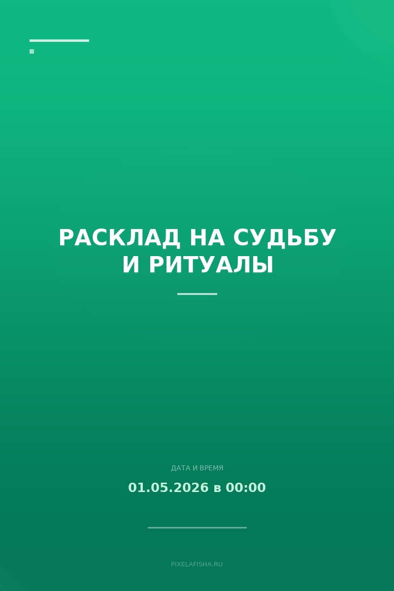 Расклад на Судьбу и Ритуалы