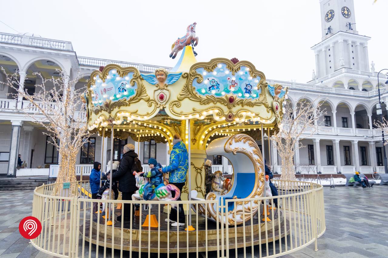 Электротюбинг на Северном речном вокзале