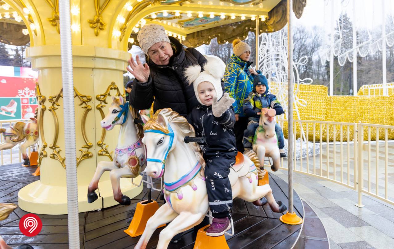 Электротюбинг на Северном речном вокзале