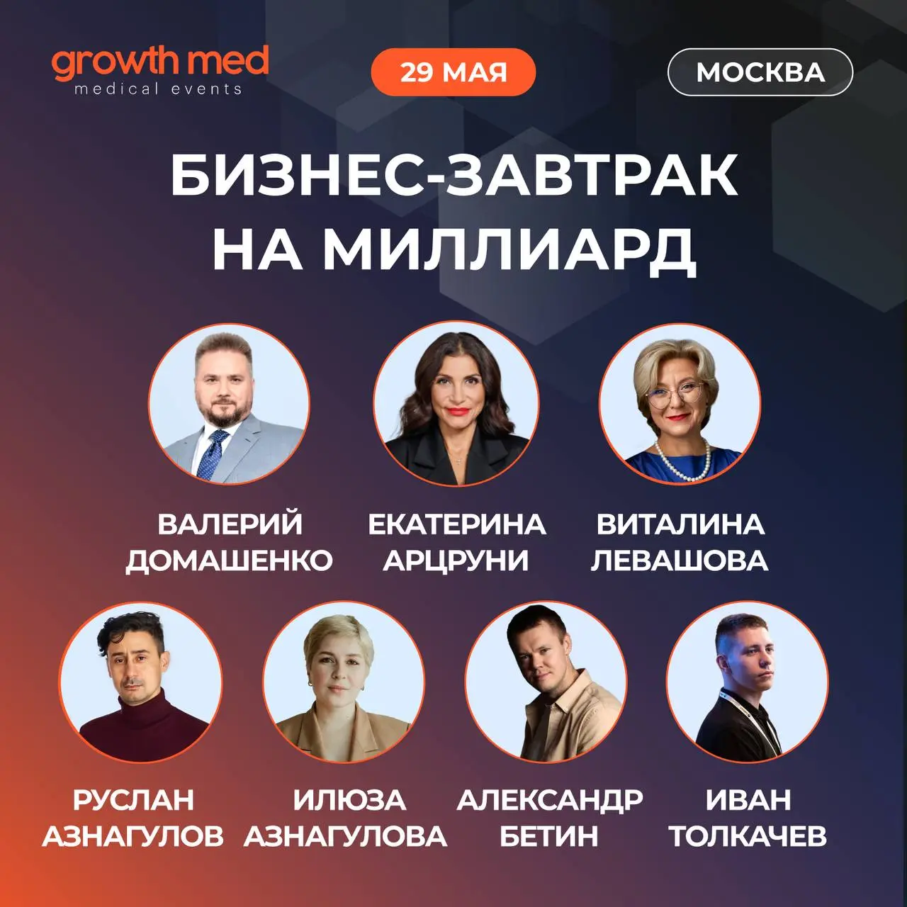 Бизнес-завтрак GrowthMED