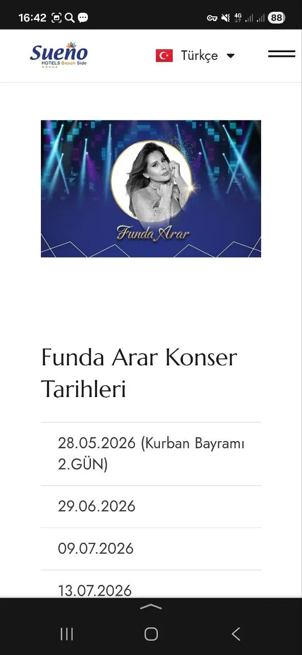 Концерт Funda Arar
