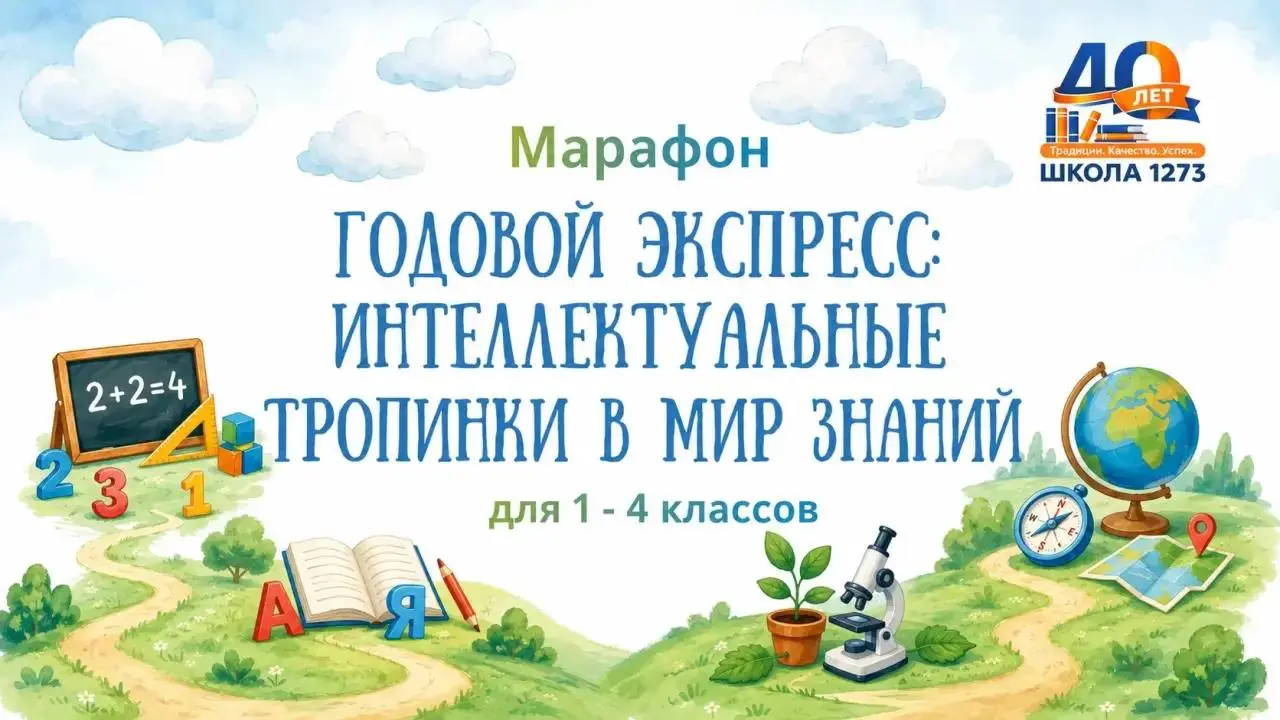 Марафон "Годовой экспресс: интеллектуальные тропинки к знаниям"