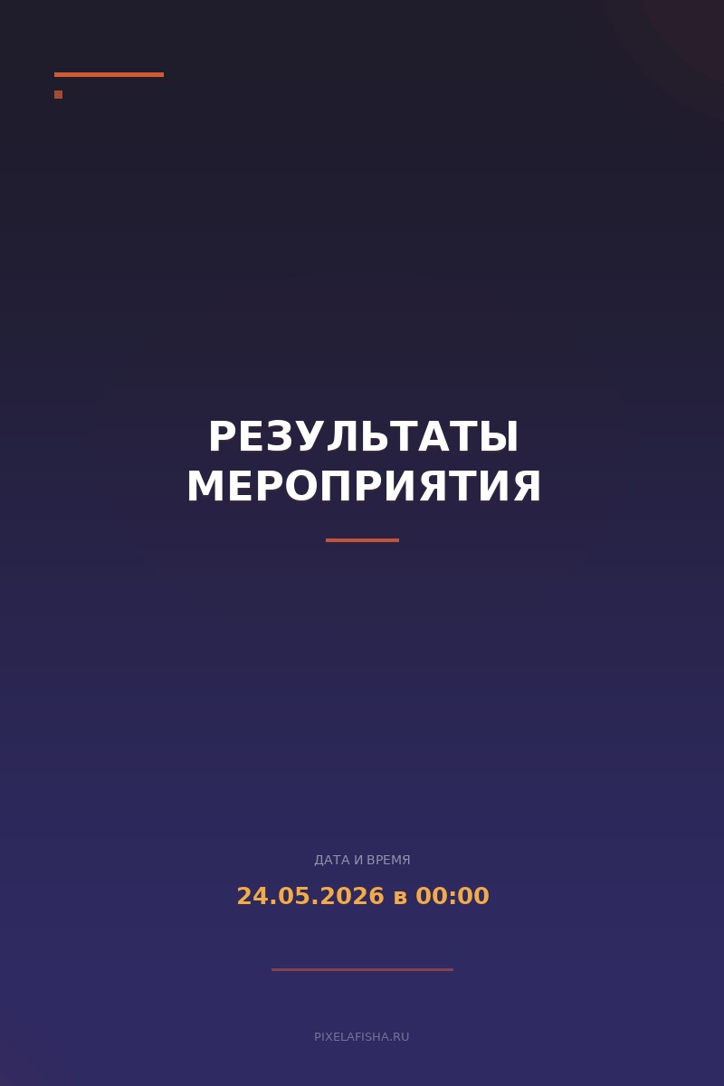 Результаты мероприятия
