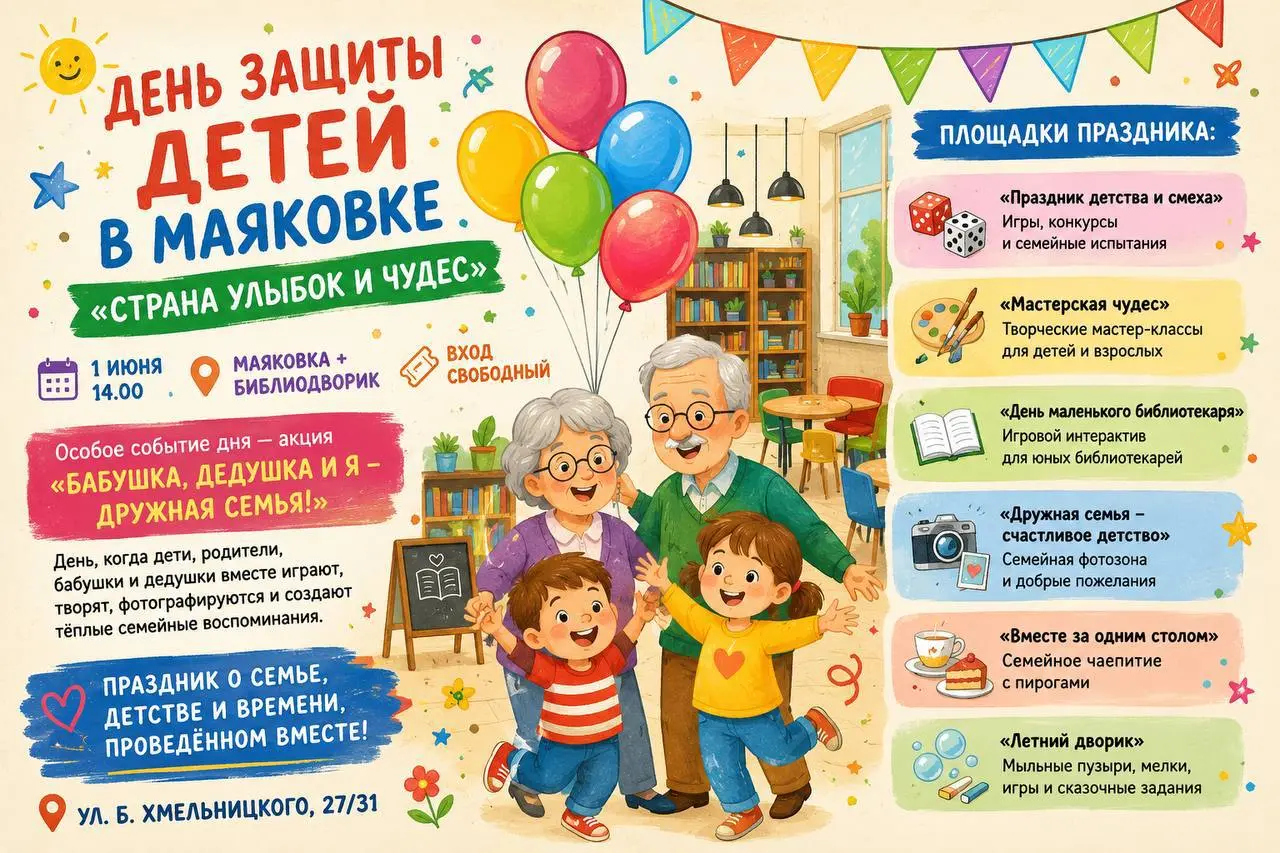 Семейный праздник в День защиты детей