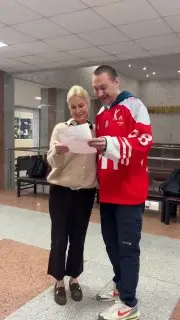 Финальная игра по хоккею Наши на льду