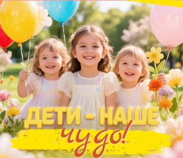 Празднование Дня защиты детей в Центральном парке