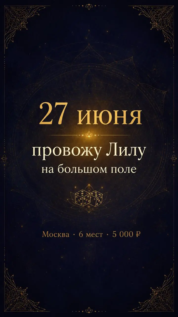 Психологическая игра "Лила" на большом поле