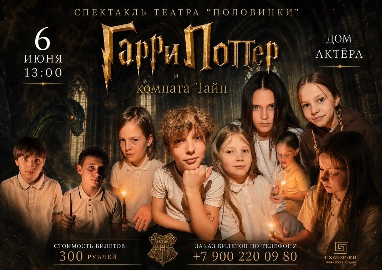Спектакль театра Половинки "Комната Тайн"