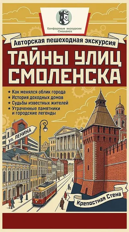 Экскурсия по Смоленским улицам