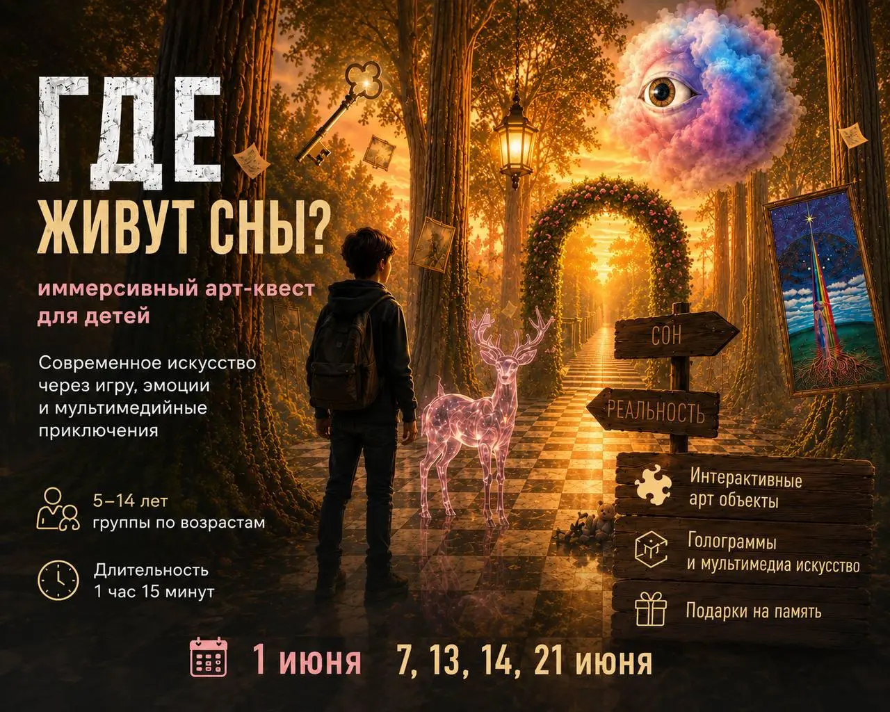 Выставка-переживание "Сон в музее"