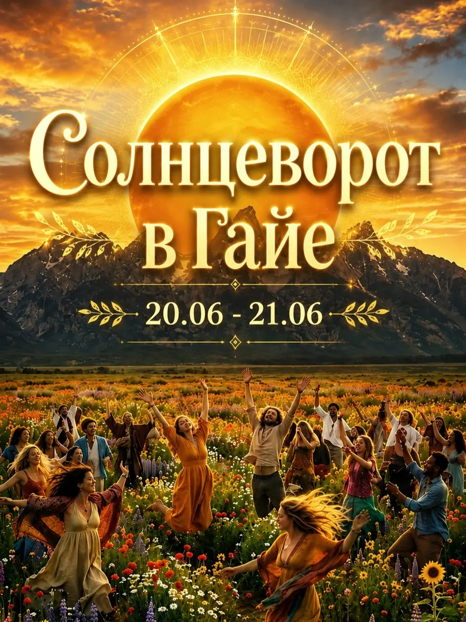 Закрытый ретрит Солнцеворот на вершине