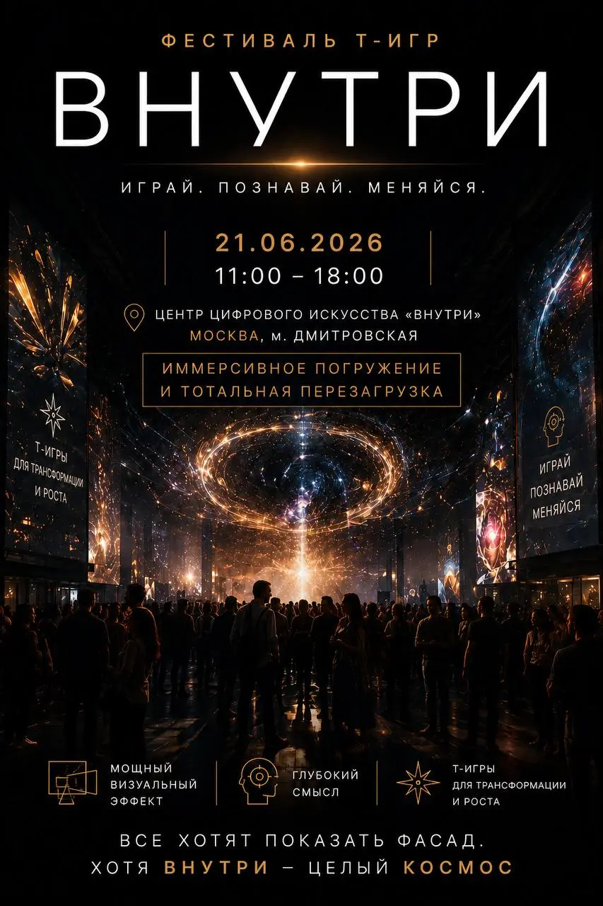 Трансформационное шоу-погружение "ВНУТРИ"