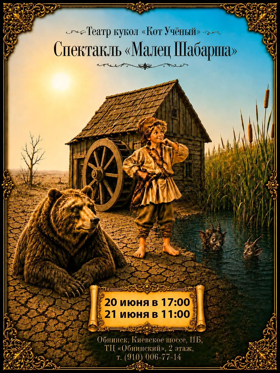 Спектакль "Малец Шабарша"