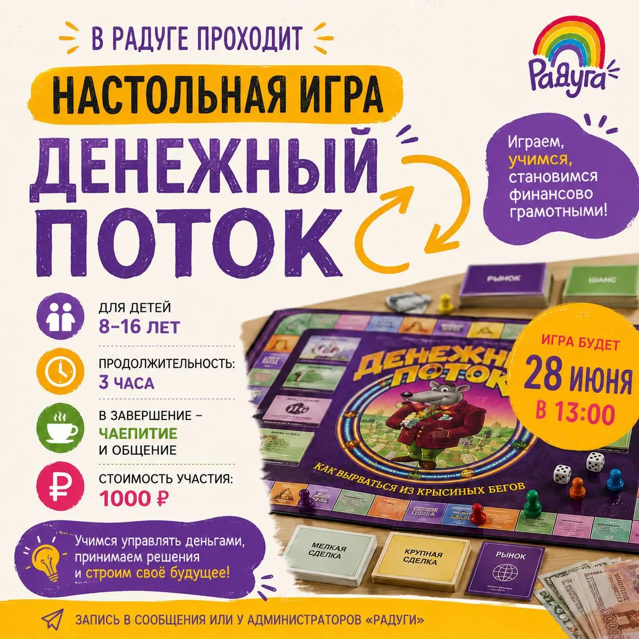 Финансовая игра "Денежный поток"