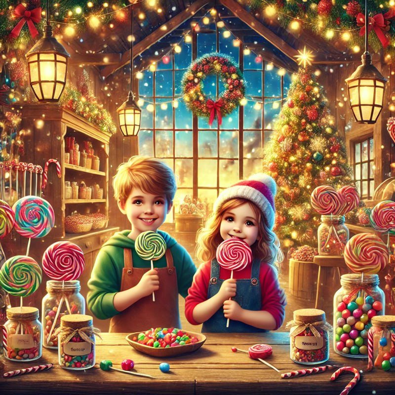 Мастер-класс по созданию леденцов из карамели