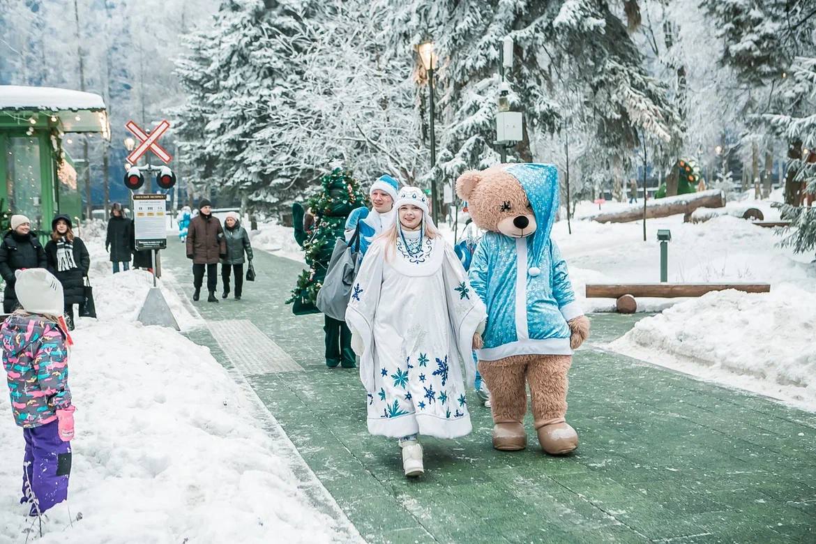 Дедушка Мороз приходит к детям