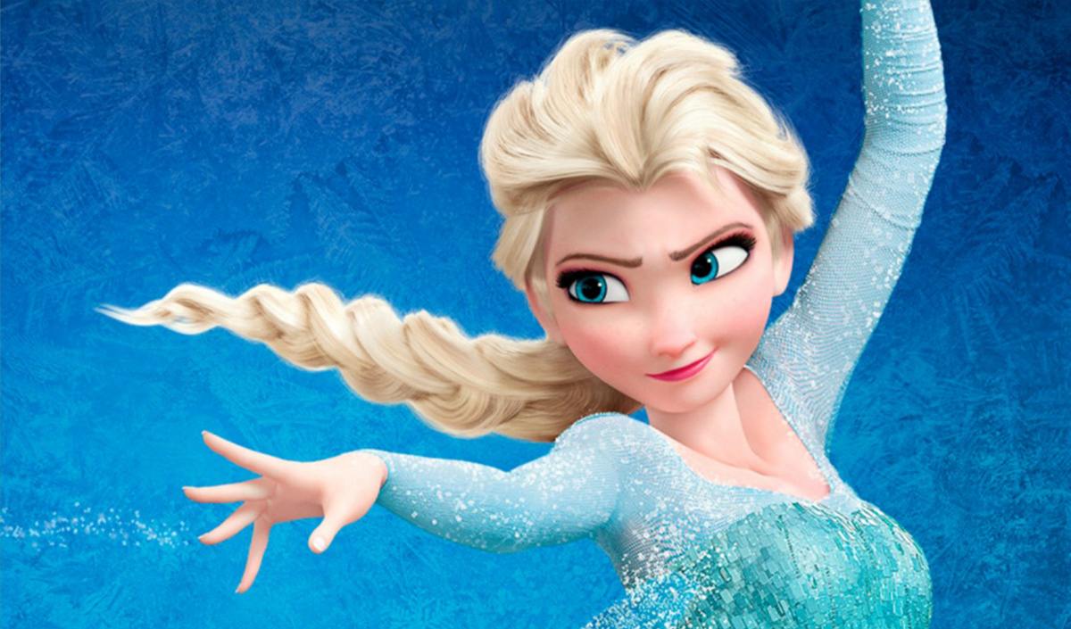 Смотрим мультики «Холодное сердце» на большом экране