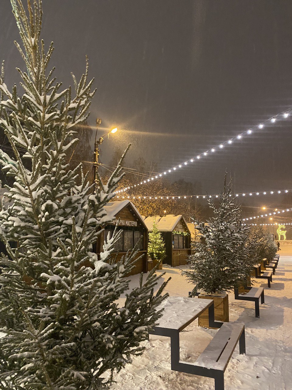 Праздничные дни в парке Маяковского