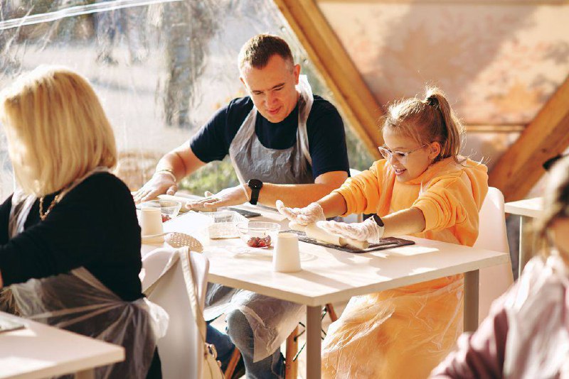 Мастер-классы по лепке вареников и выпечке хлеба