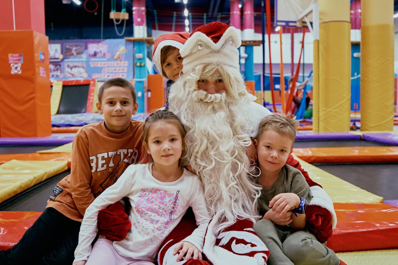 Новогодние праздники в спортивно-развлекательных центрах «НЕБО»