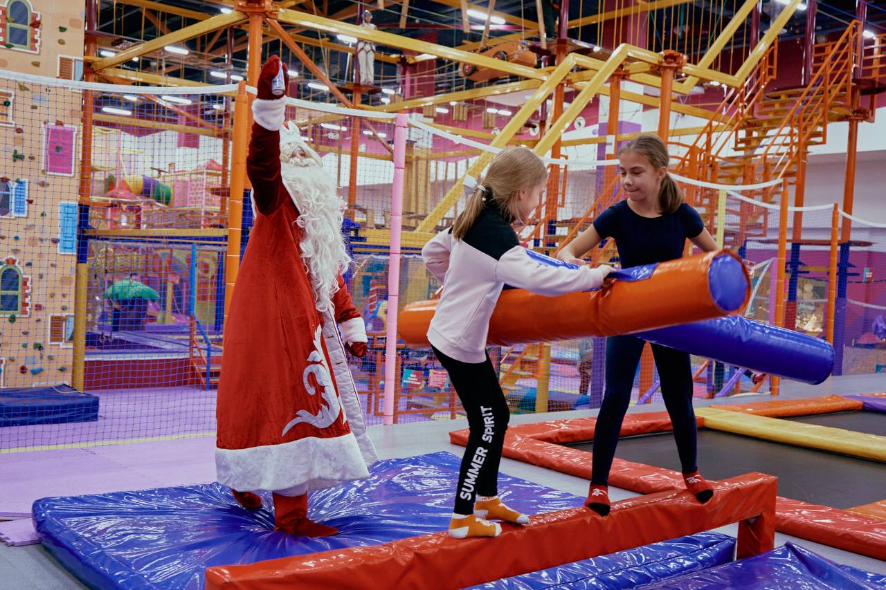 Новогодние праздники в спортивно-развлекательных центрах «НЕБО»