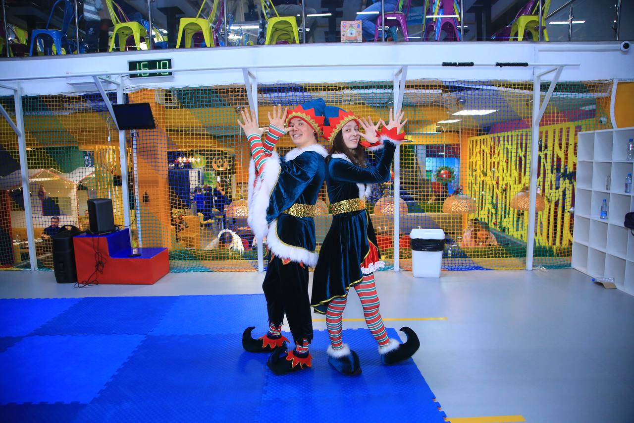 Новогодние праздники в спортивно-развлекательных центрах «НЕБО»