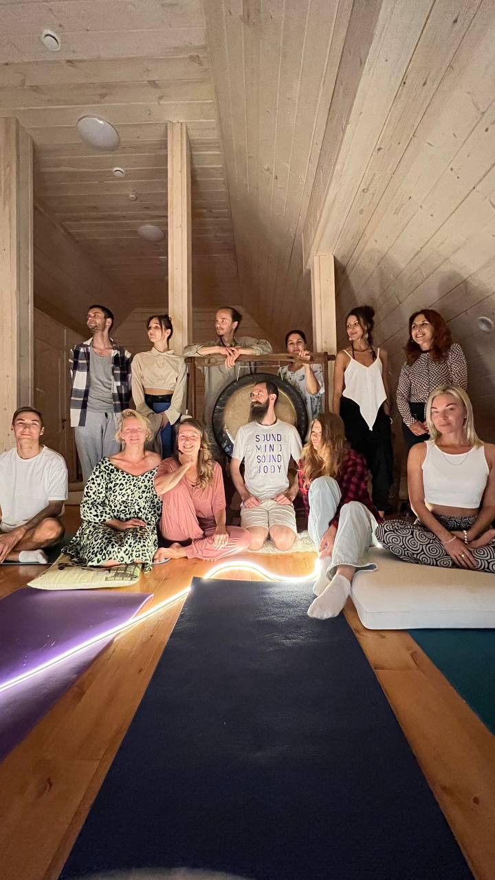 Возвращение к себе Гонг медитация и чайная церемония