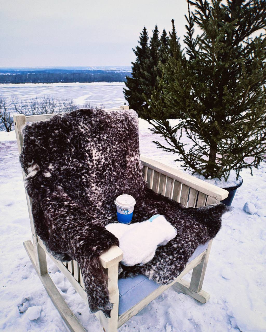 Зимняя площадка кофейни «ТЕМП»