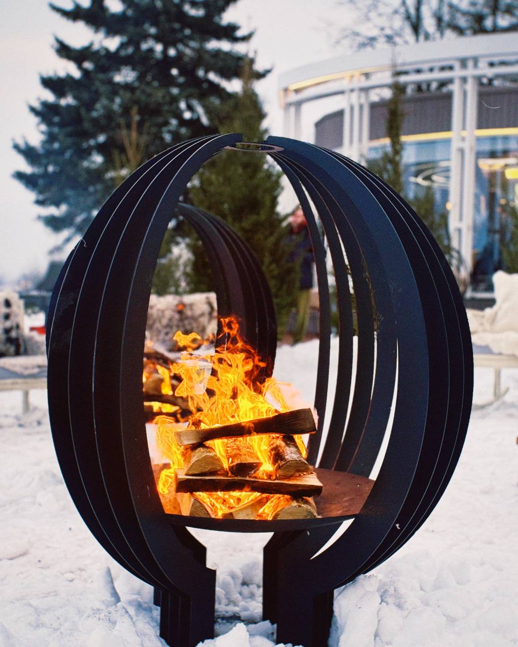 Зимняя площадка кофейни «ТЕМП»