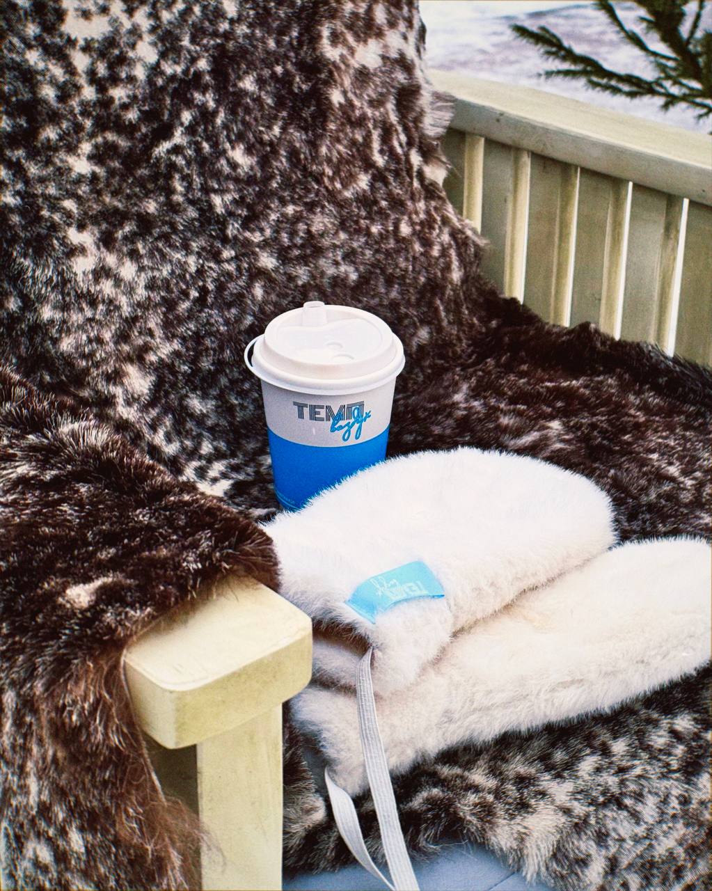 Зимняя площадка кофейни «ТЕМП»