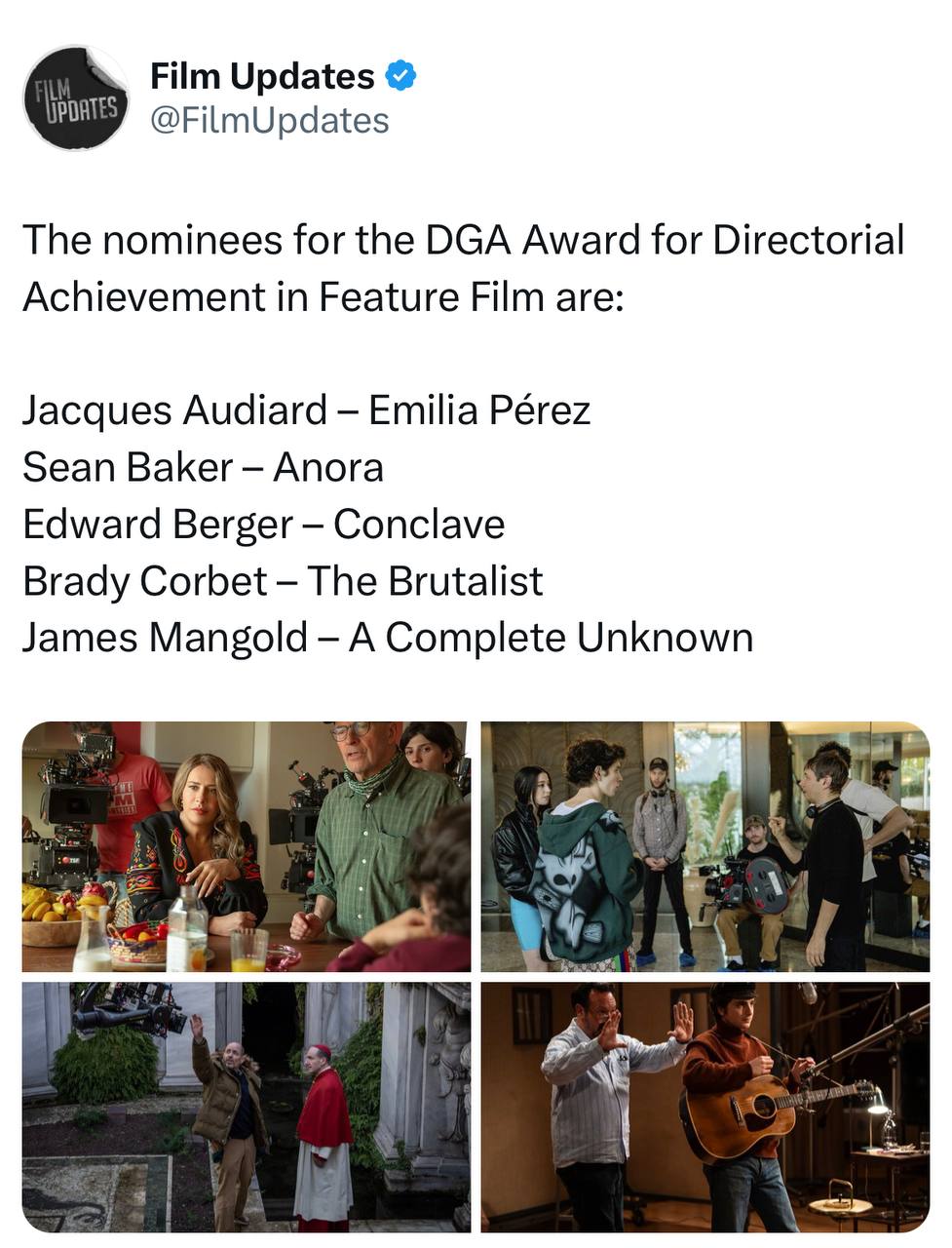 77-я премия Гильдии режиссеров США