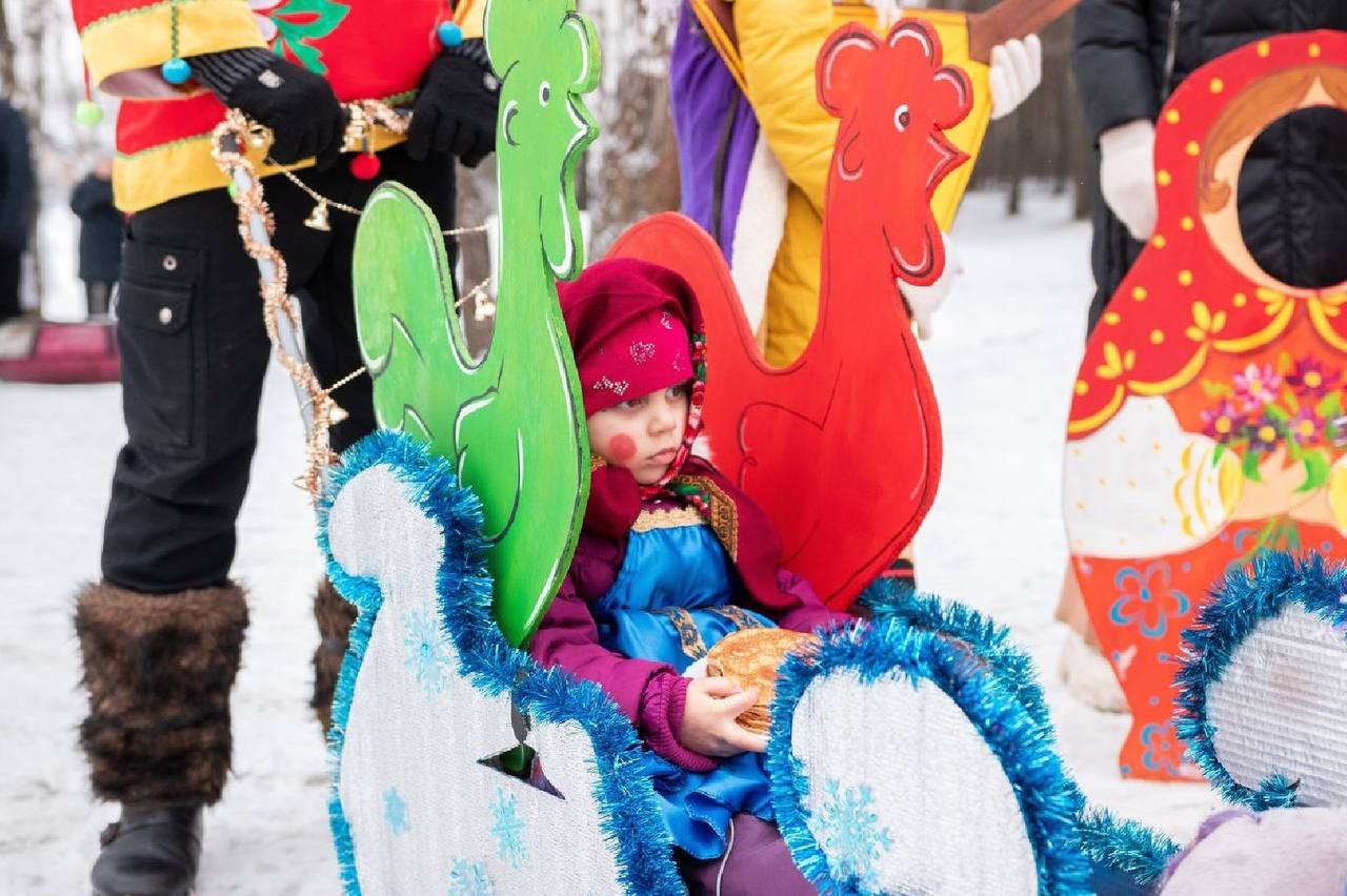 Традиционный Парад саней и тюбингов