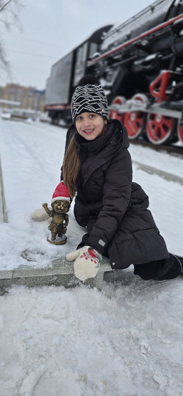 Йошкина котосемья с семью котятами