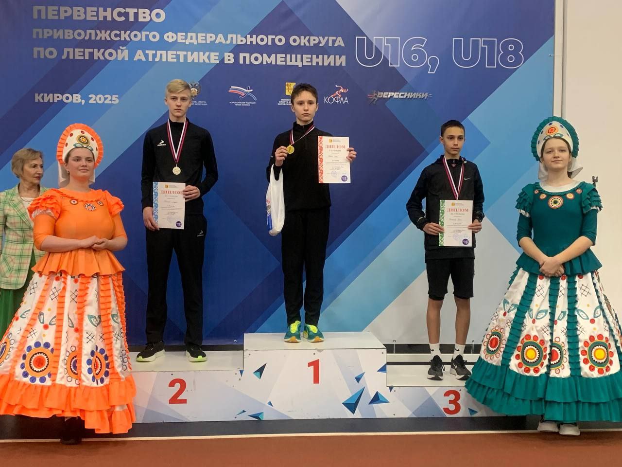 Первенство Приволжского федерального округа по легкой атлетике в помещении U16 и U18