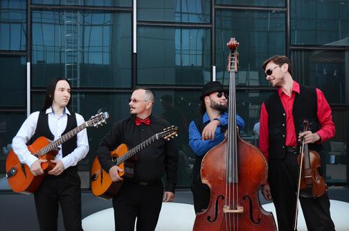 Рок & Джаз-мануш в исполнении квартета «Hot Club of Voronezh»