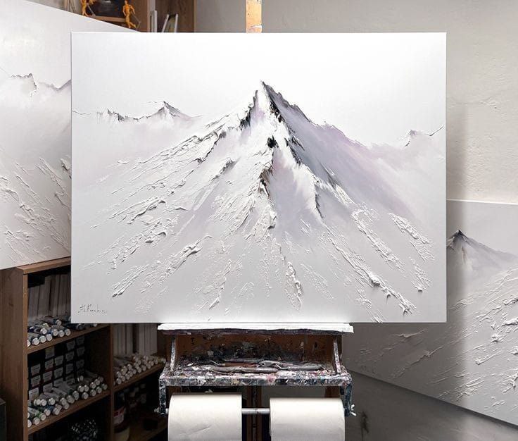 Мастер-класс живопись с текстурной пастой