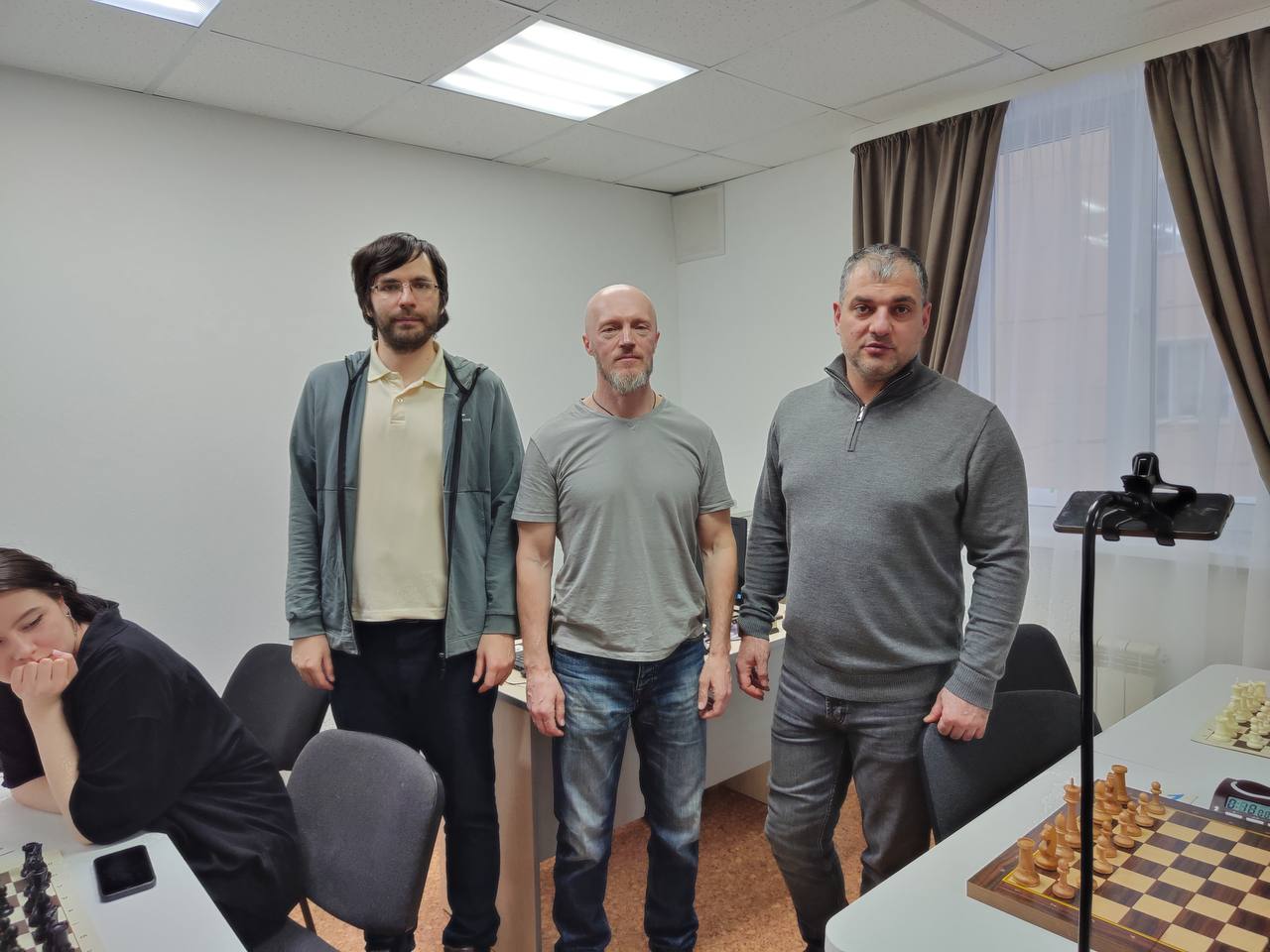 Открытие рождественского турнира и новой шахматной школы Квантра