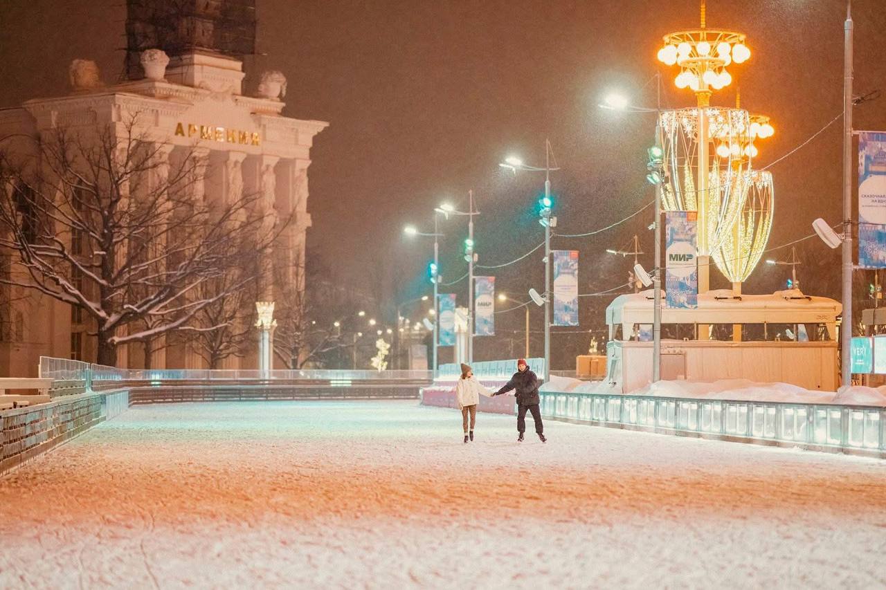 Сеанс ночного катания