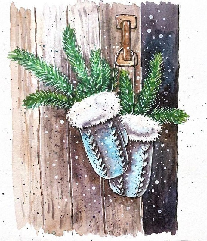 Мастер-класс по живописи акварелью