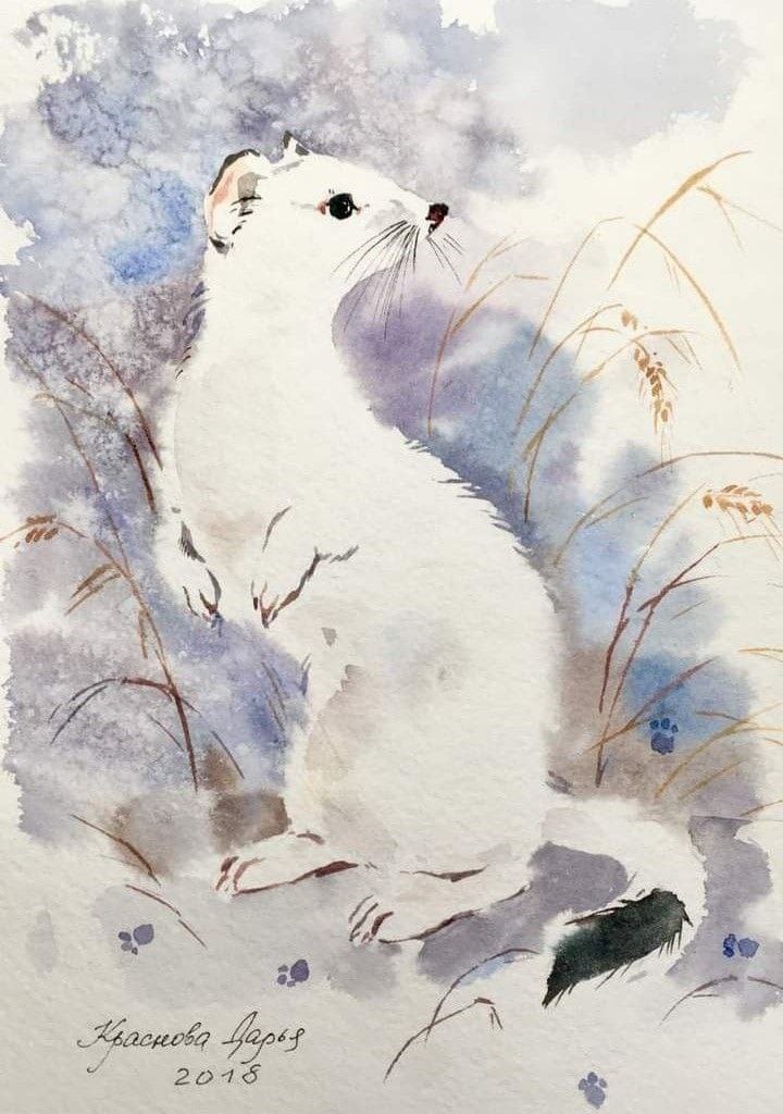 Мастер-класс по живописи акварелью