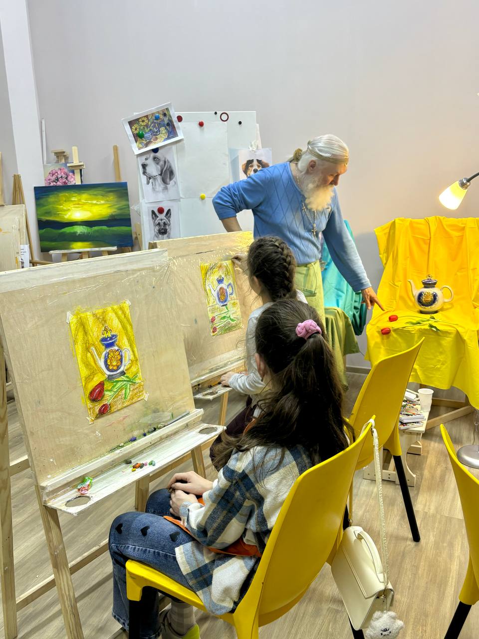 Увлекательные мастер-классы и занятия по рисунку и живописи